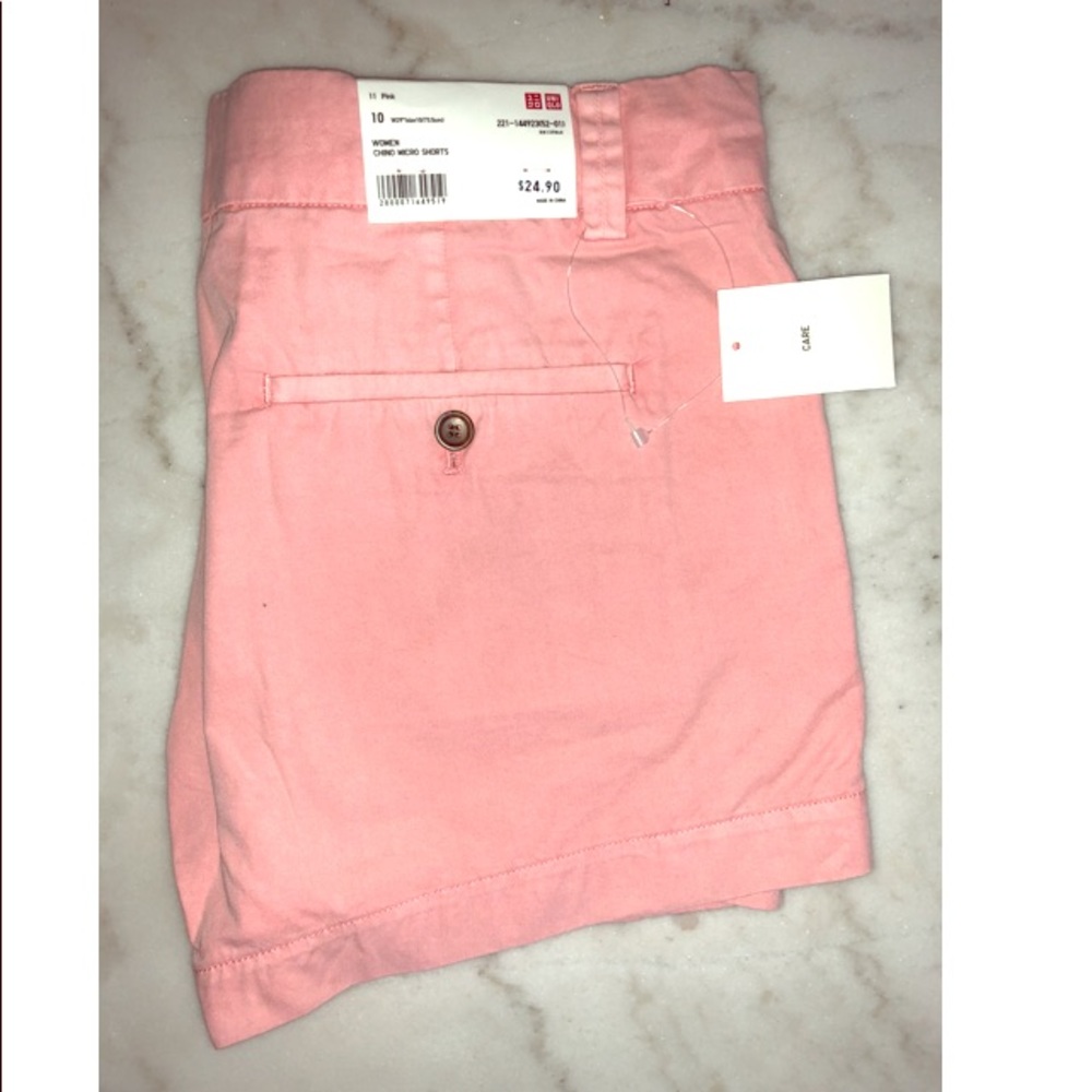 Pink shorts